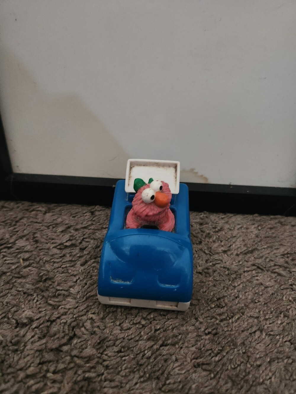 Elmo Sesame Street Car Toy 1993 TYCO Playtime Inc Jim Henson Vintage EUC